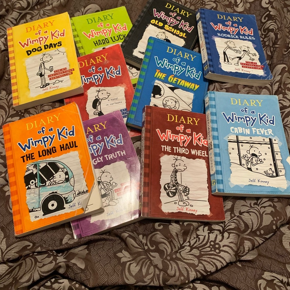 Diary Of A Wimpy Kid Books